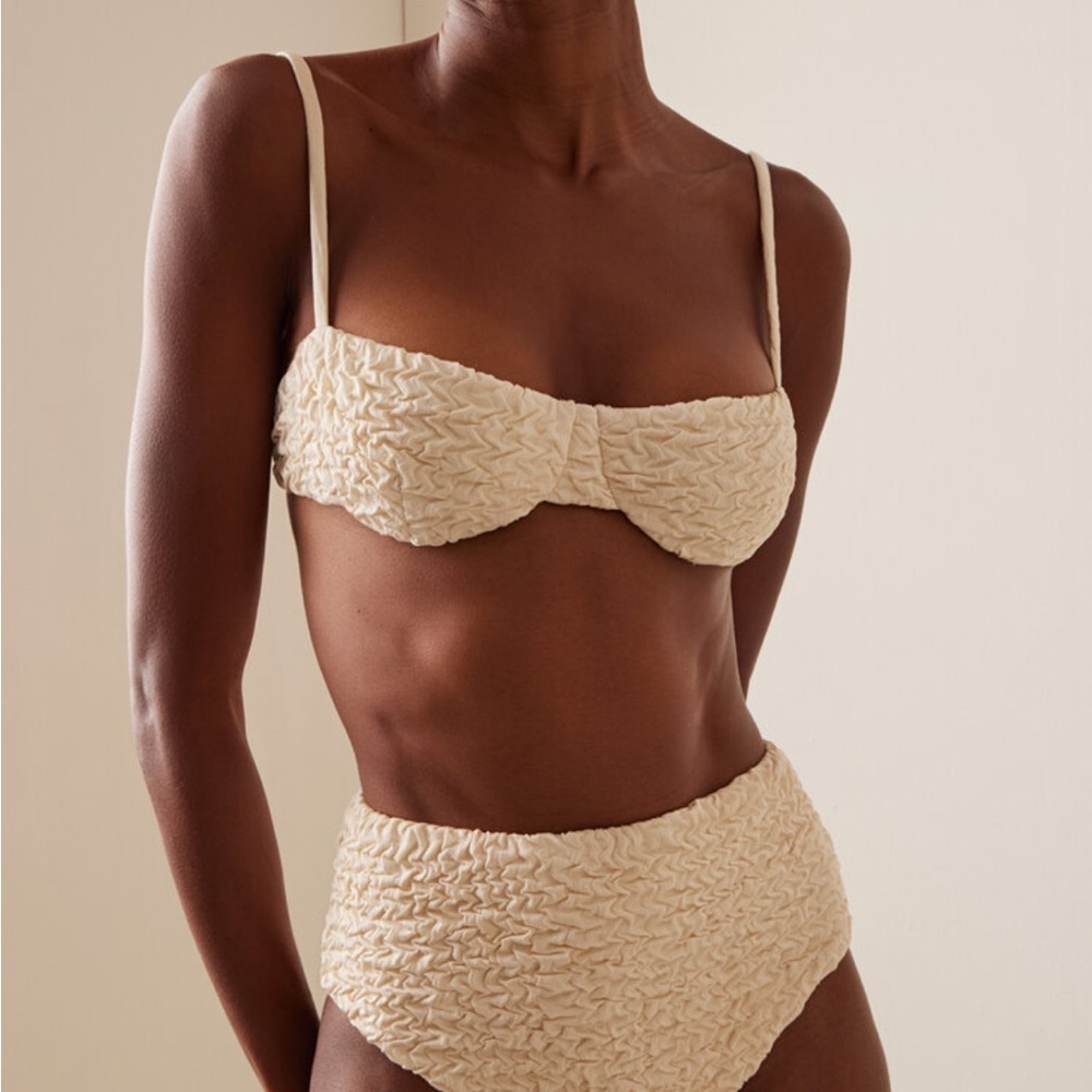 Luisa High Rise Bikini Bottom - Picture 2 of 4